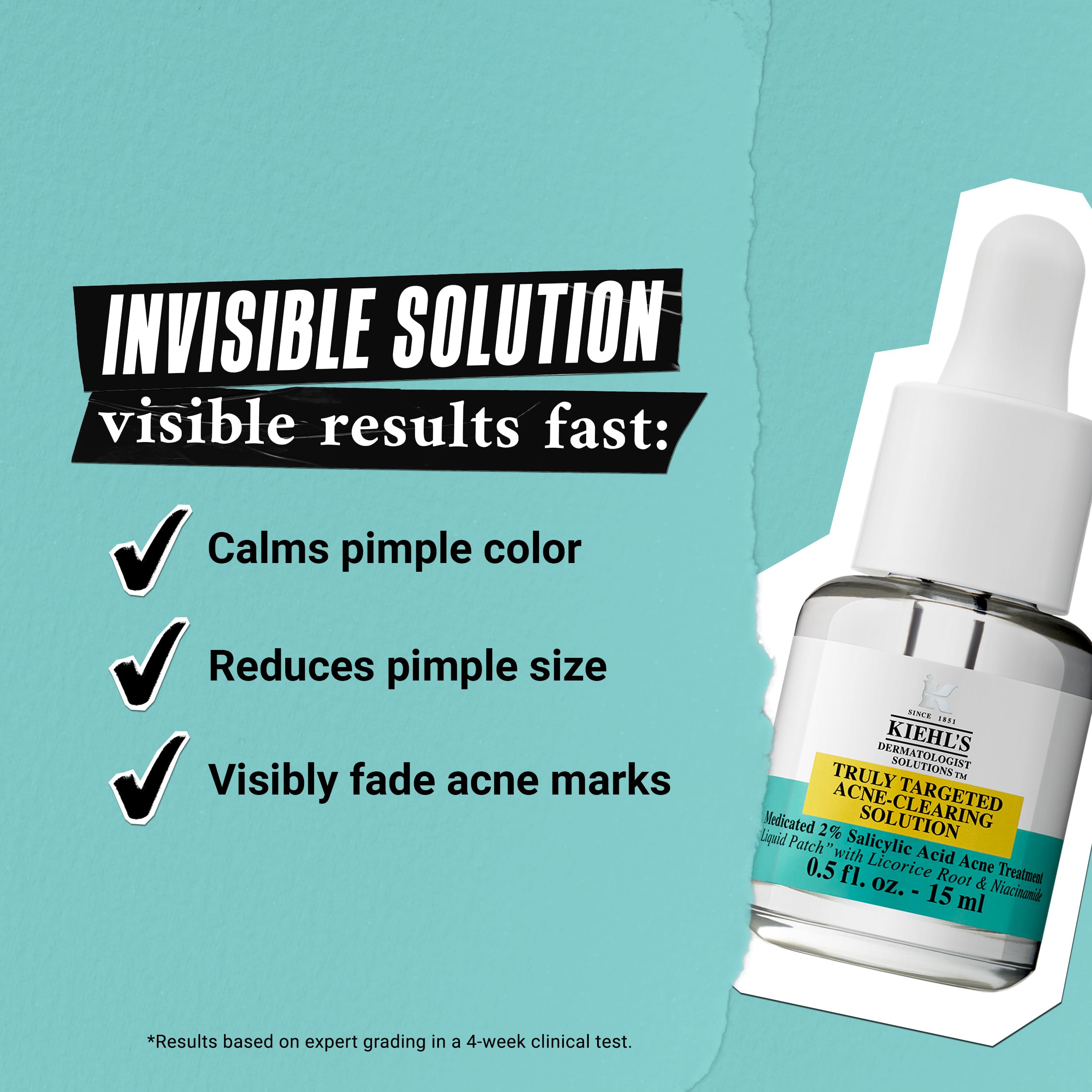Kiehl's clear dry finish on skin demonstrating invisible wear under makeup
