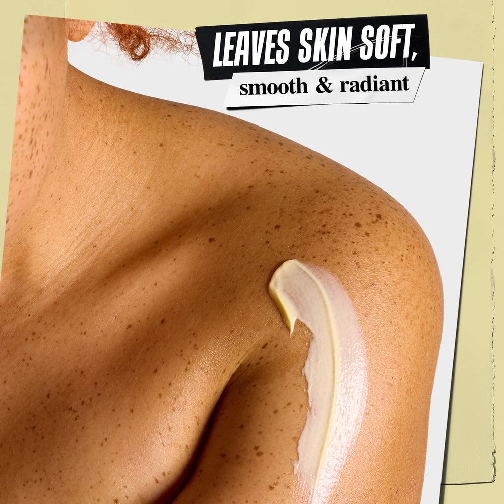 Kiehl's creamy lotion texture close-up showing rich hydration benefit