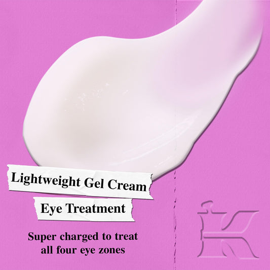 Kiehl's gel texture close-up demonstrating fast absorption benefit