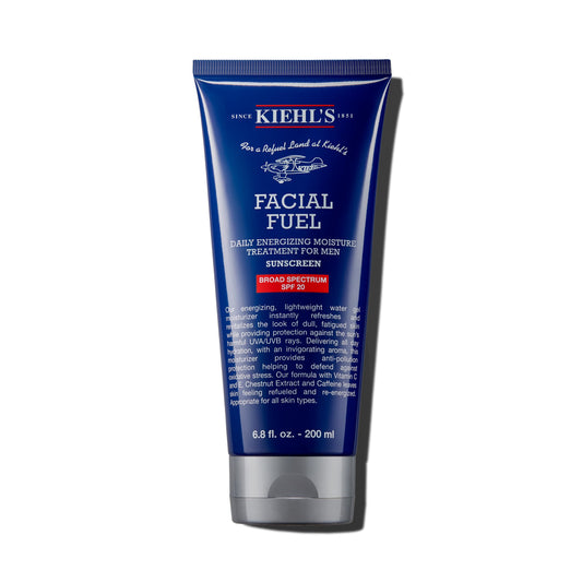 Kiehl's front packaging showing SPF 20 and lightweight benefit
