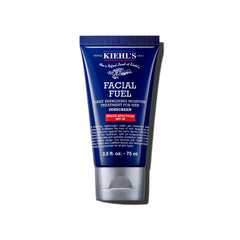 Kiehl's front tube showing product branding and SPF benefit