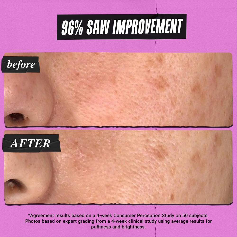 Kiehl's neck application showing upward massage technique and lifting benefit