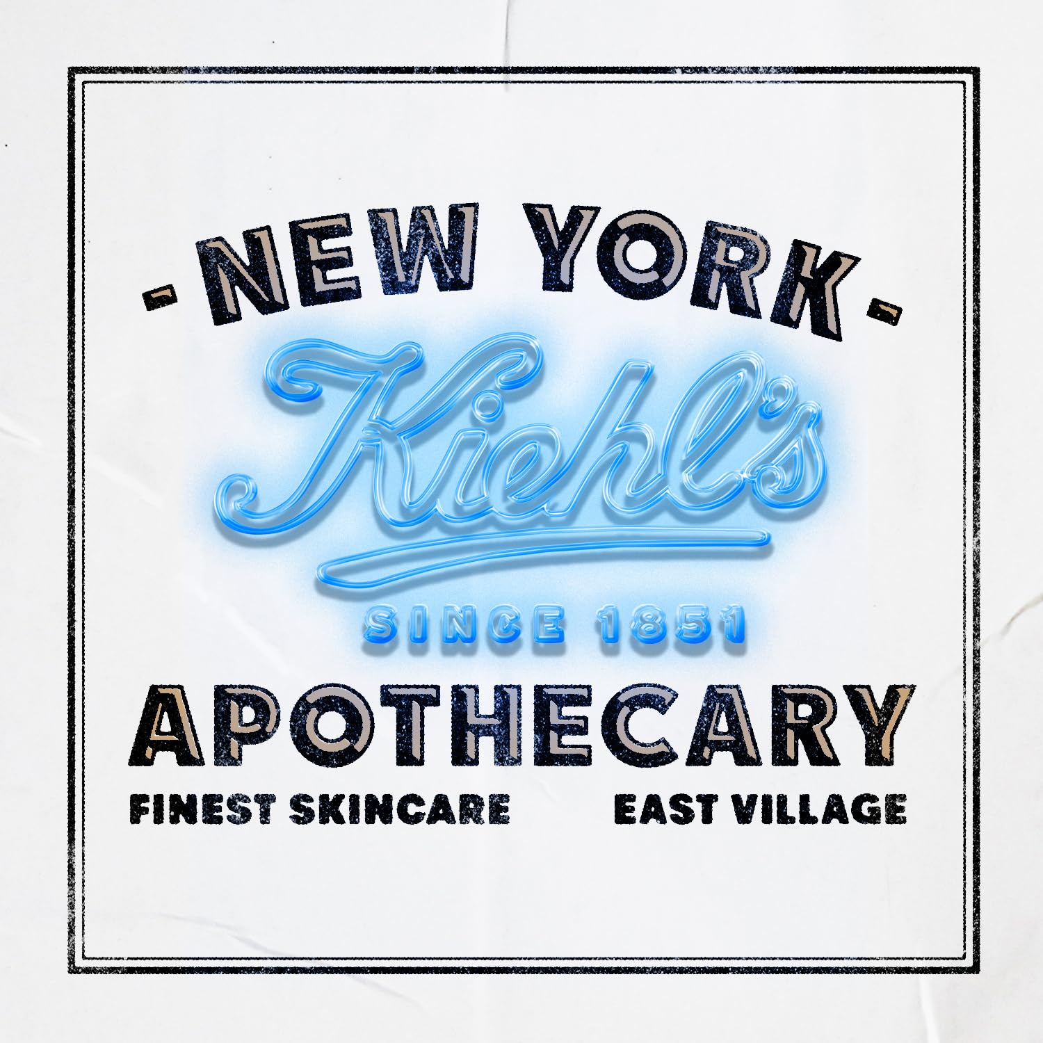 Kiehl's on a bathroom shelf with plants, suggests nourishing routine and spa-like feel