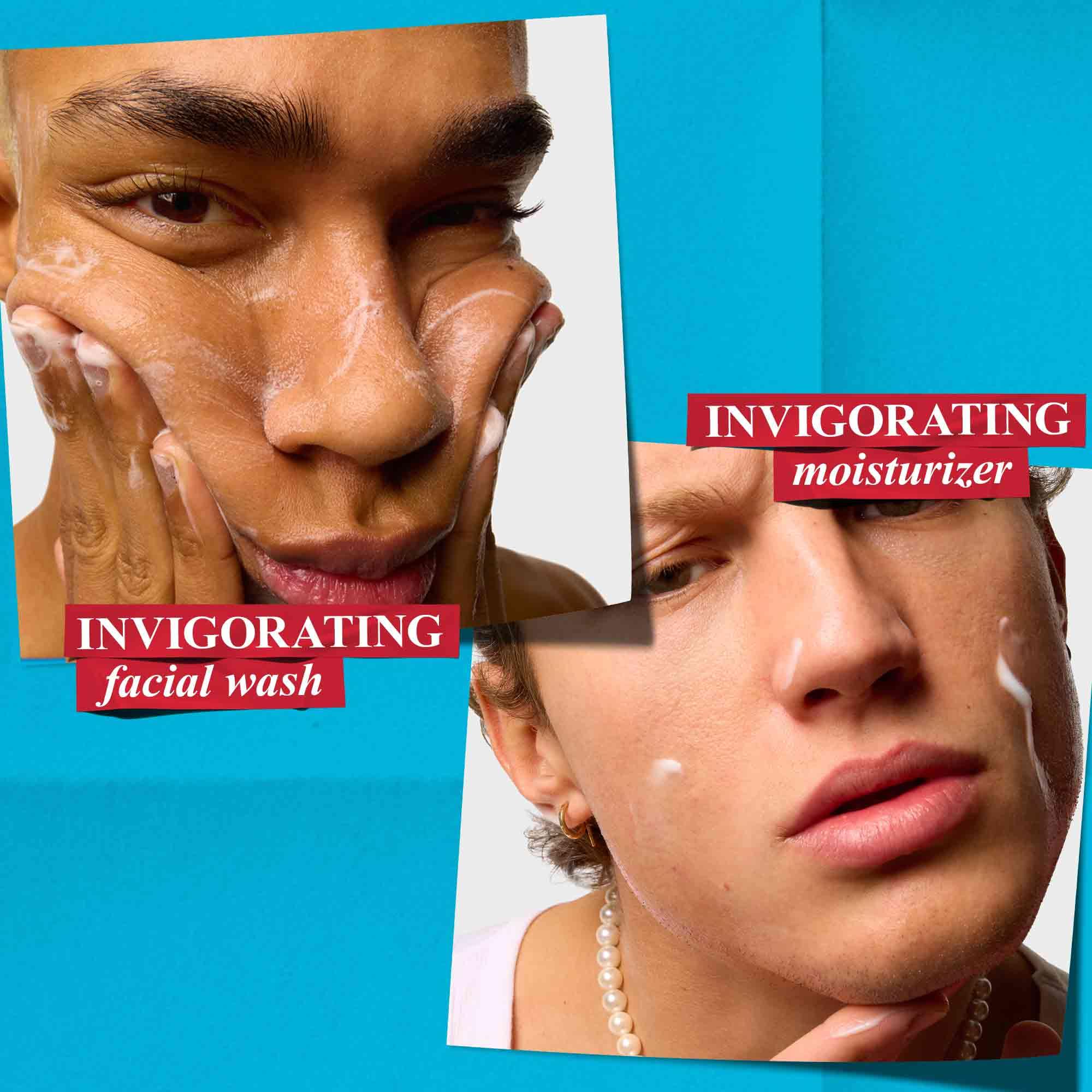 Kiehl's cleanser and moisturizer beside travel items showing compact, travel-ready benefit