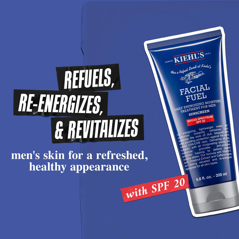 Kiehl's moisturizer dispensed on hand for quick application benefit