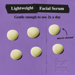 Kiehl's pipette dispensing micro-dose retinol serum, precise application benefit