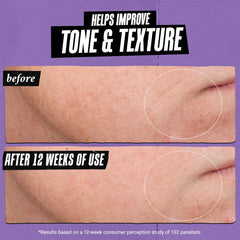 Application demo of Kiehl's serum on model's cheek, smooth blending benefit