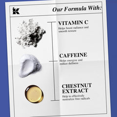 Kiehl's jar beside phone showing compact size for travel convenience