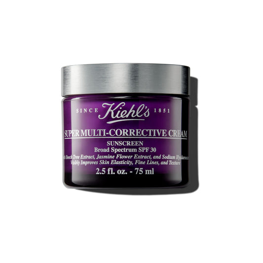 Kiehl's front jar shot showing label and SPF 30 protection benefit