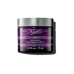Kiehl's front jar shot showing label and SPF 30 protection benefit