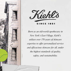 Kiehl's cotton pad application showing gentle residue removal and prepped skin