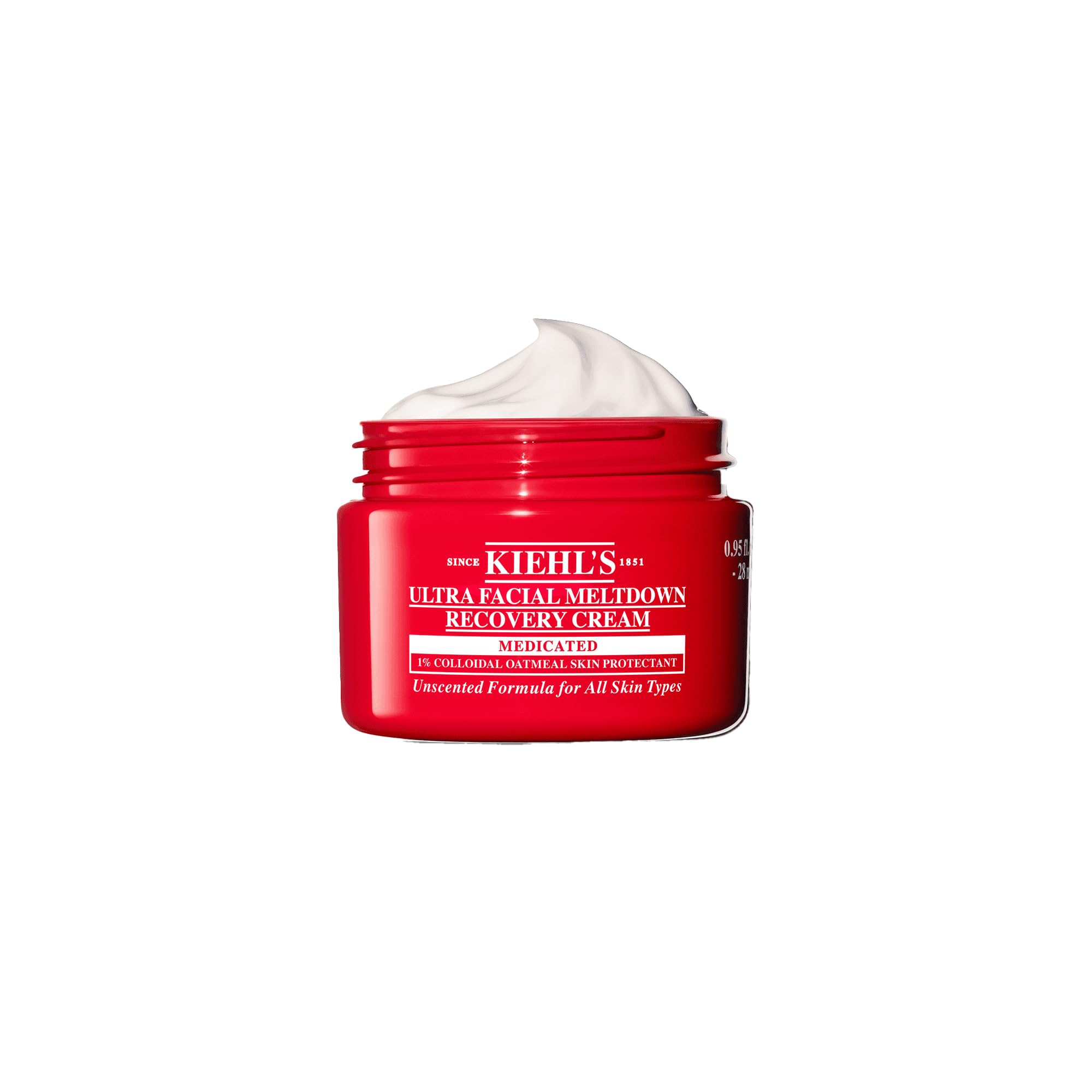 Kiehl's jar front view showing moisturizer for quick hydration benefit