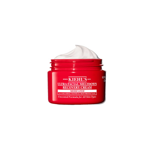 Kiehl's jar front view showing moisturizer for quick hydration benefit