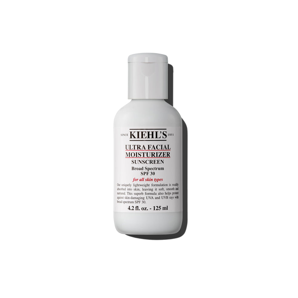 Kiehl's front packaging showing label and SPF benefit