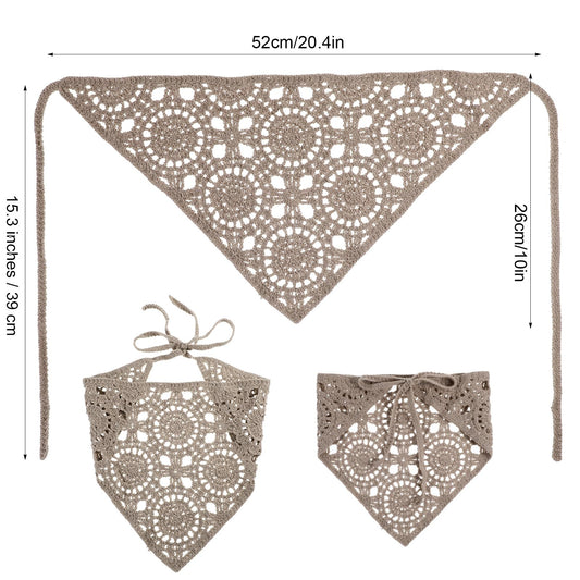 kifmurase close-up of hollow floral knit detail revealing breathable lace texture