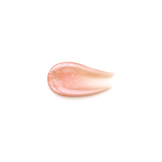 KIKO Milano flocked applicator and glossy texture close-up highlighting smooth glide