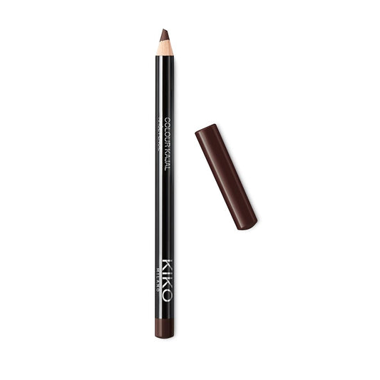 Kiko Milano Colour Kajal front-facing pencil with coloured cap for quick shade ID