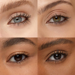 Kiko Milano pencil applied to waterline demonstrating precise, bold eye definition