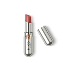 Kiko Milano front packaging showing sleek metallic pen and KK seal, polished look