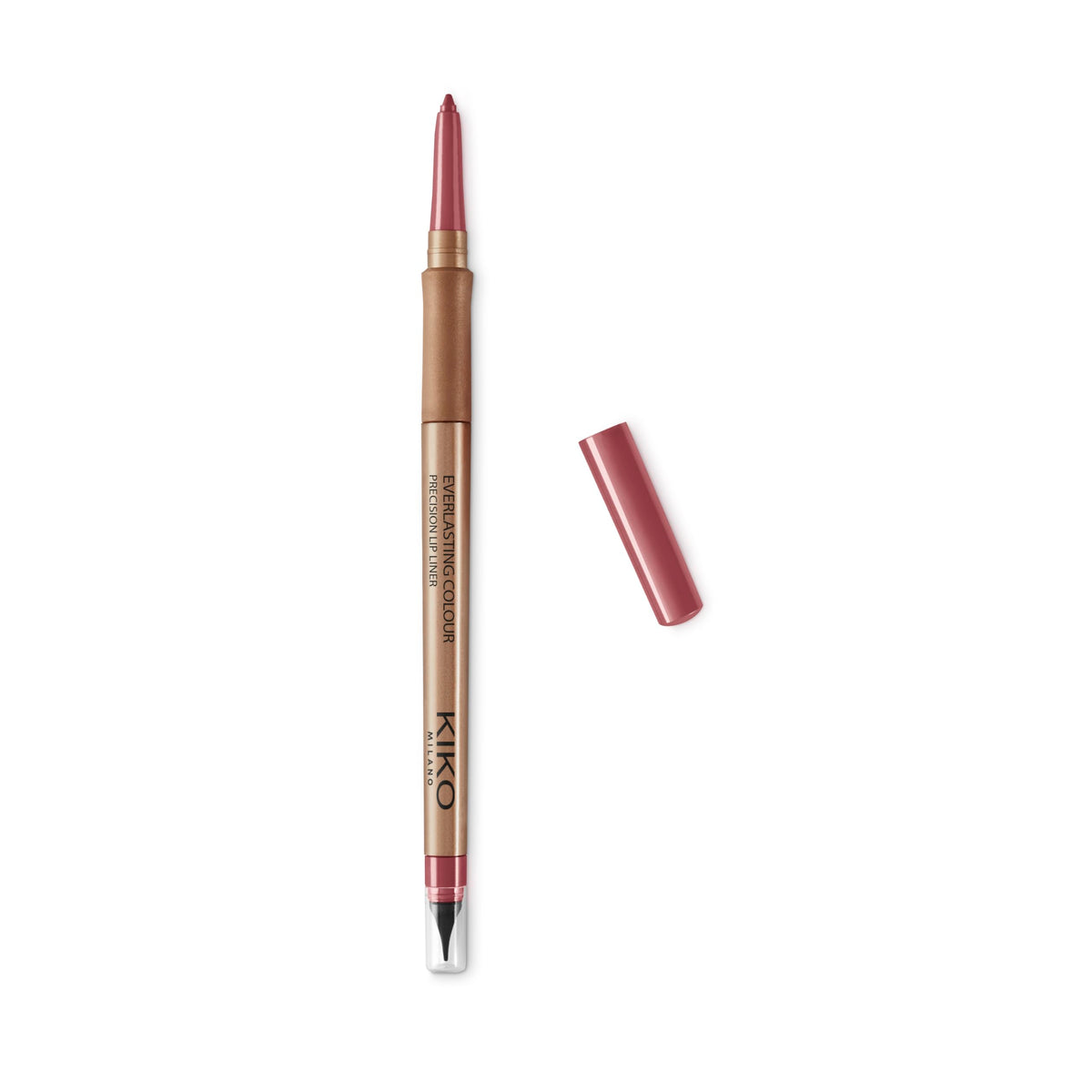 KIKO Milano front view of pencil showing color and packaging, precise definition benefit