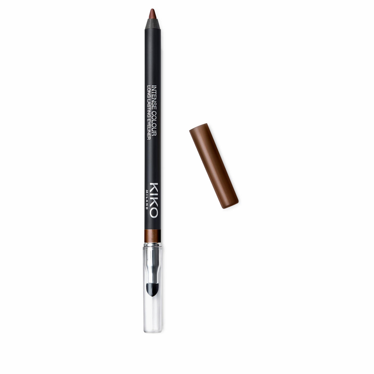 Kiko Milano front packaging showing pencil and shade for easy identification and bold results