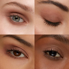 Kiko Milano applying eyeshadow stick on eyelid demonstrates quick, precise application benefit
