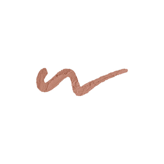 Kiko Milano close-up of creamy mauve brown texture highlighting smooth blendability benefit