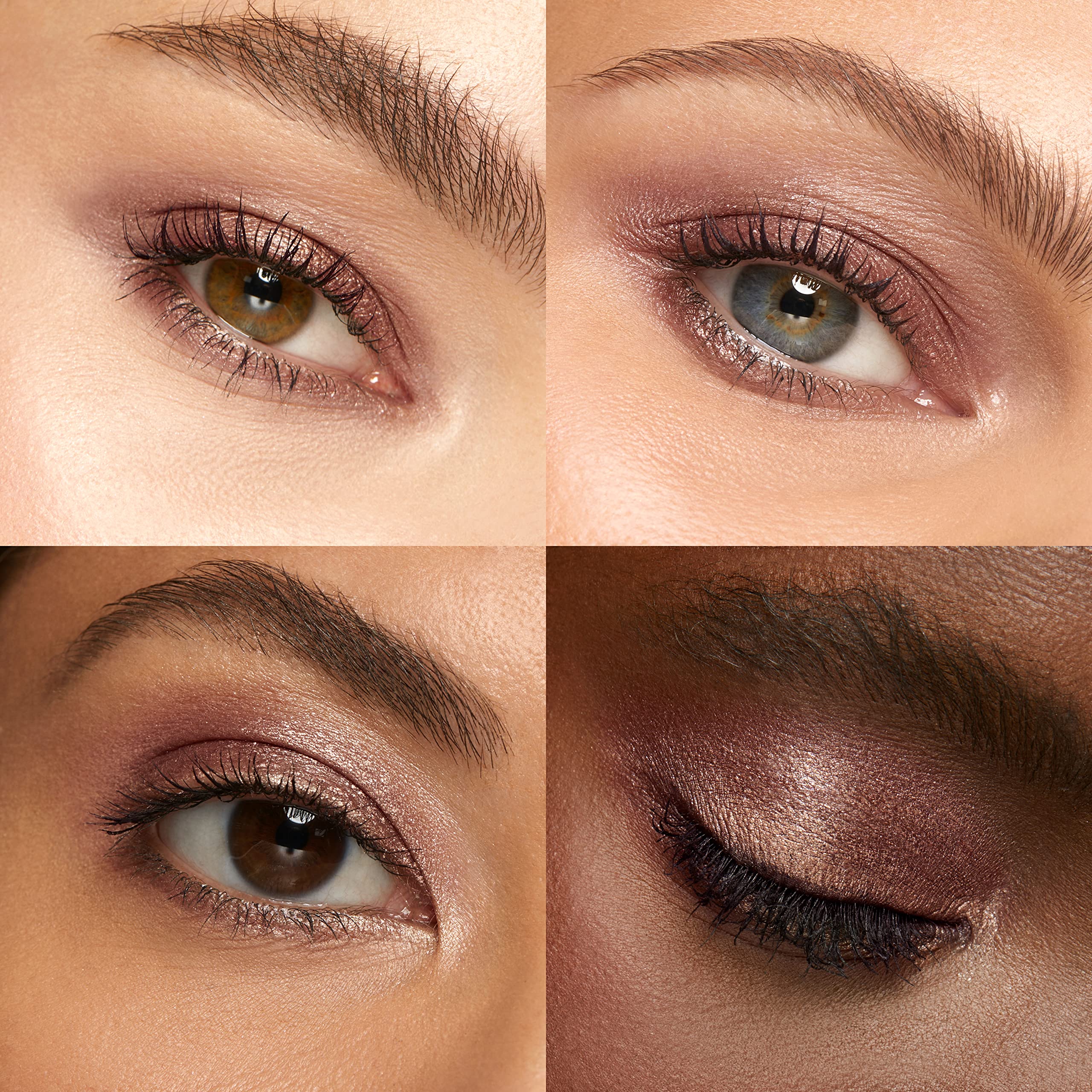 Kiko Milano eyeshadow stick applied to eyelid demonstrating long-wear finish benefit