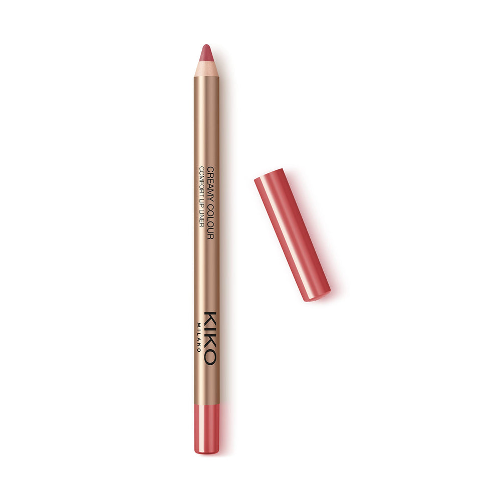 KIKO Milano lip liner 07 front view showing slim pencil design and shade
