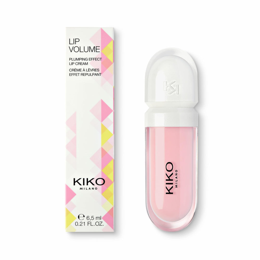 Kiko Milano model wearing Tutu Rose showing hydrated, fuller-looking lips