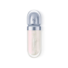 KIKO Milano lipgloss held in hand demonstrating portable on-the-go use