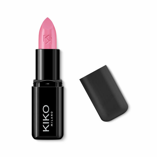 Kiko Milano front tube showing compact black packaging and KK logo, easy daily carry