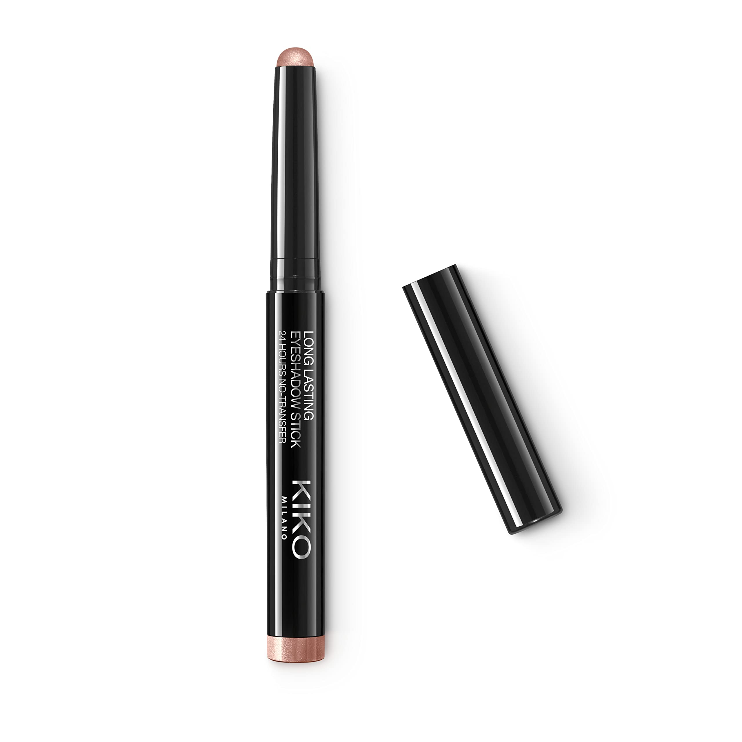 Kiko Milano front packaging showing Vintage Rose stick and label, convenient travel benefit