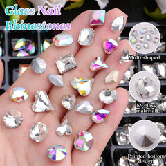 Kikonoke AB finish stones showing iridescent color shift for eye-catching sparkle