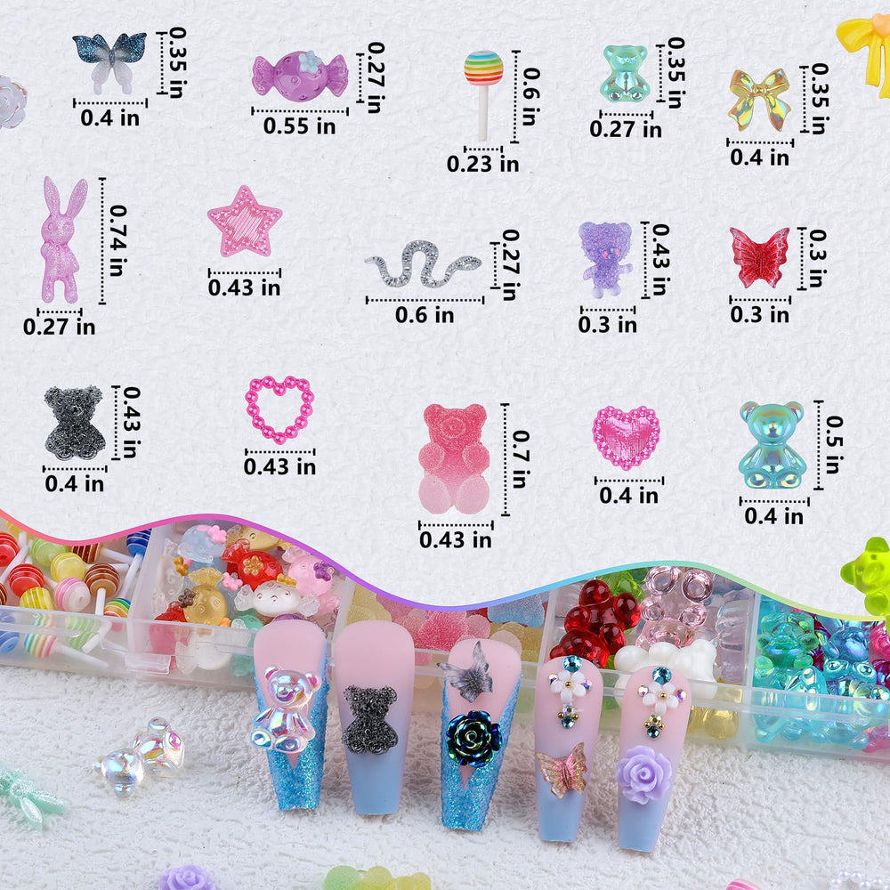 Kikonoke candy lollipop charms detail highlighting bright colors and dimension