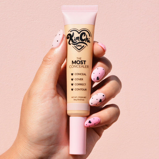 KimChiChic brush applicator close-up for precise, clean application
