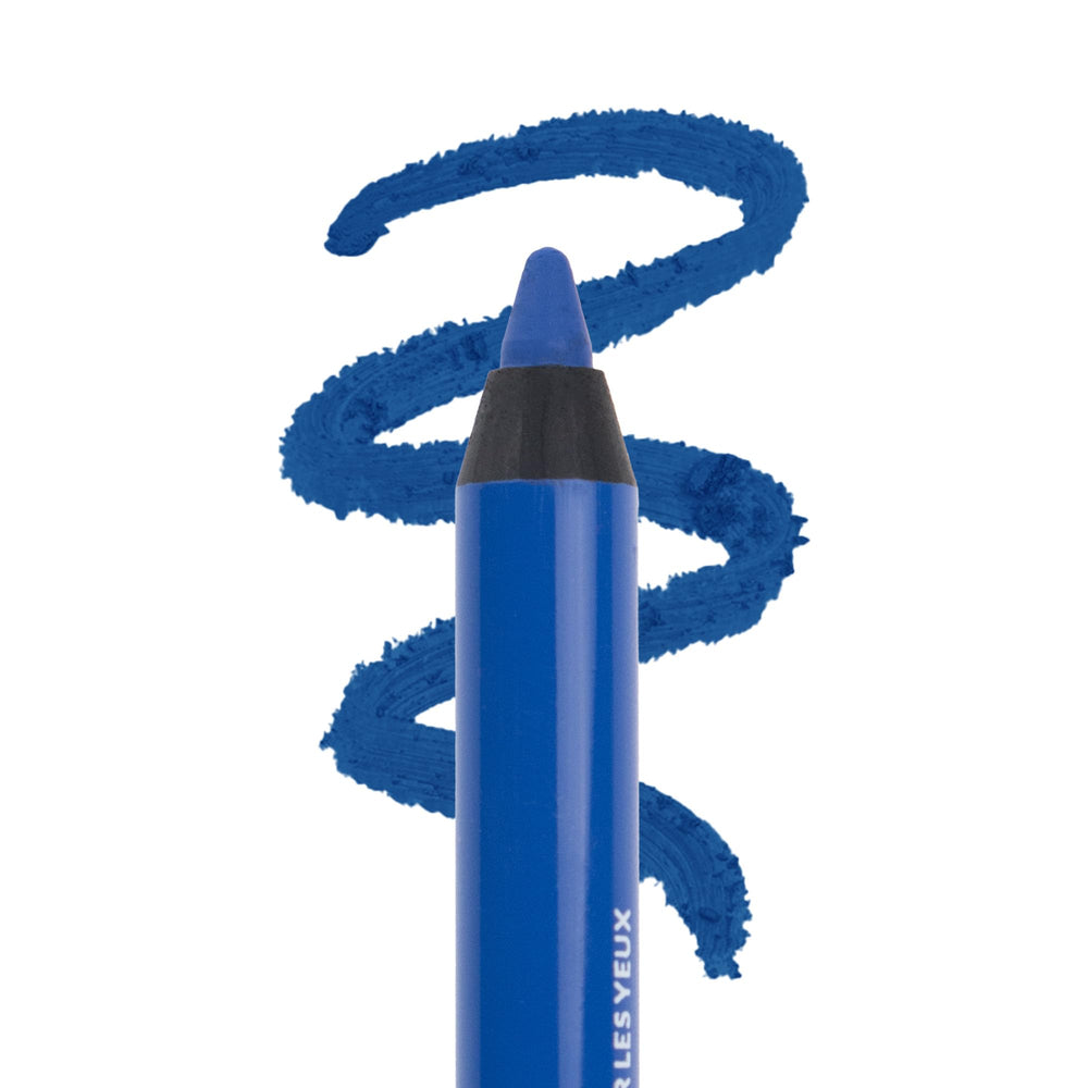 KimChiChic cobalt blue front packaging showing product and shade benefits