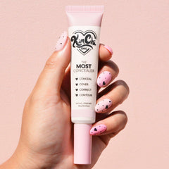 KimChiChic brush applicator close-up for precise, minimal-waste application