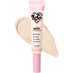 KimChiChic concealer front packaging showing shade 01-Ivory and branding
