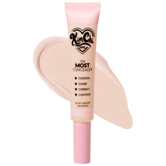 KimChiChic front packaging showing shade Peachy Ivory and benefits