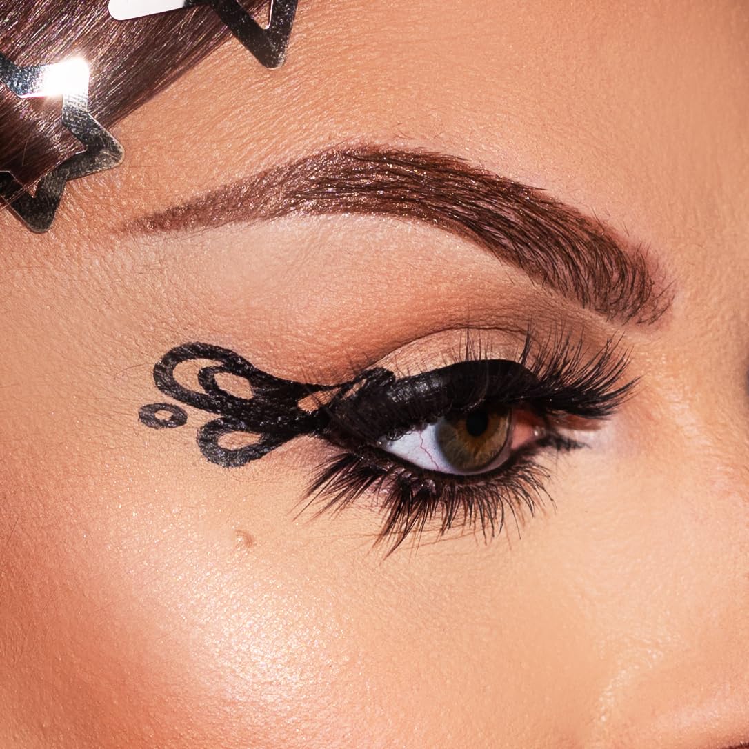 KimChiChic eyeliner in use creating a sharp wing for long-lasting definition