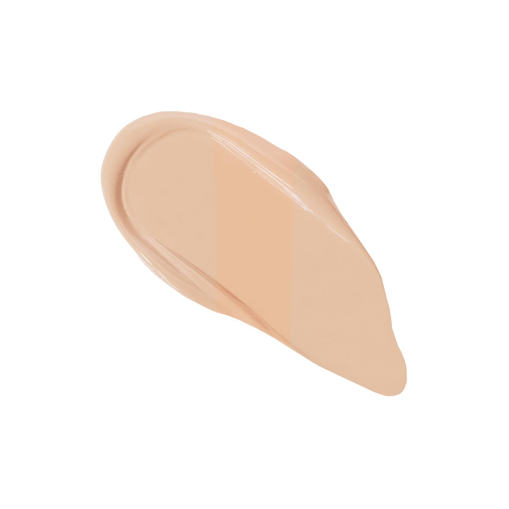 KimChiChic swatch texture on skin demonstrating blendable coverage