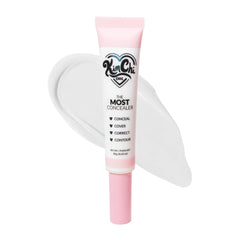 KimChiChic concealer front packaging showing product and shade benefits