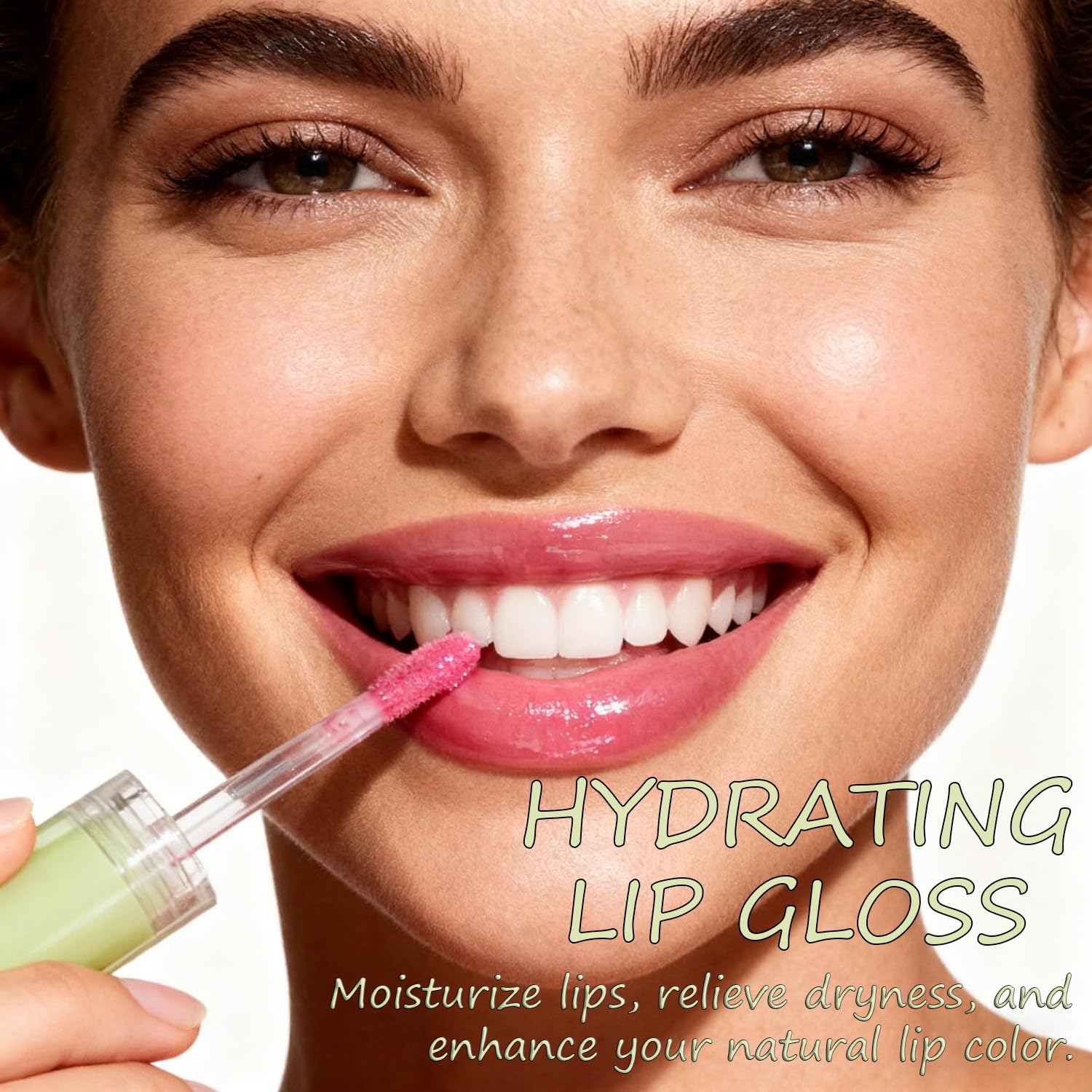 KIMIEYE tube closeup with applicator highlighting easy precise application benefit