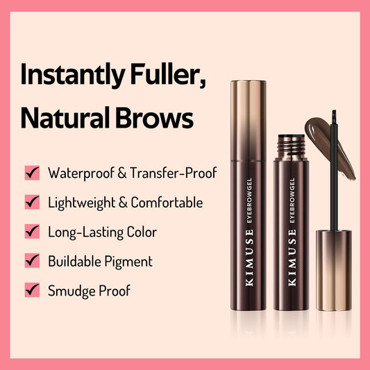 KIMUSE angled applicator close-up for precise, hair-like strokes
