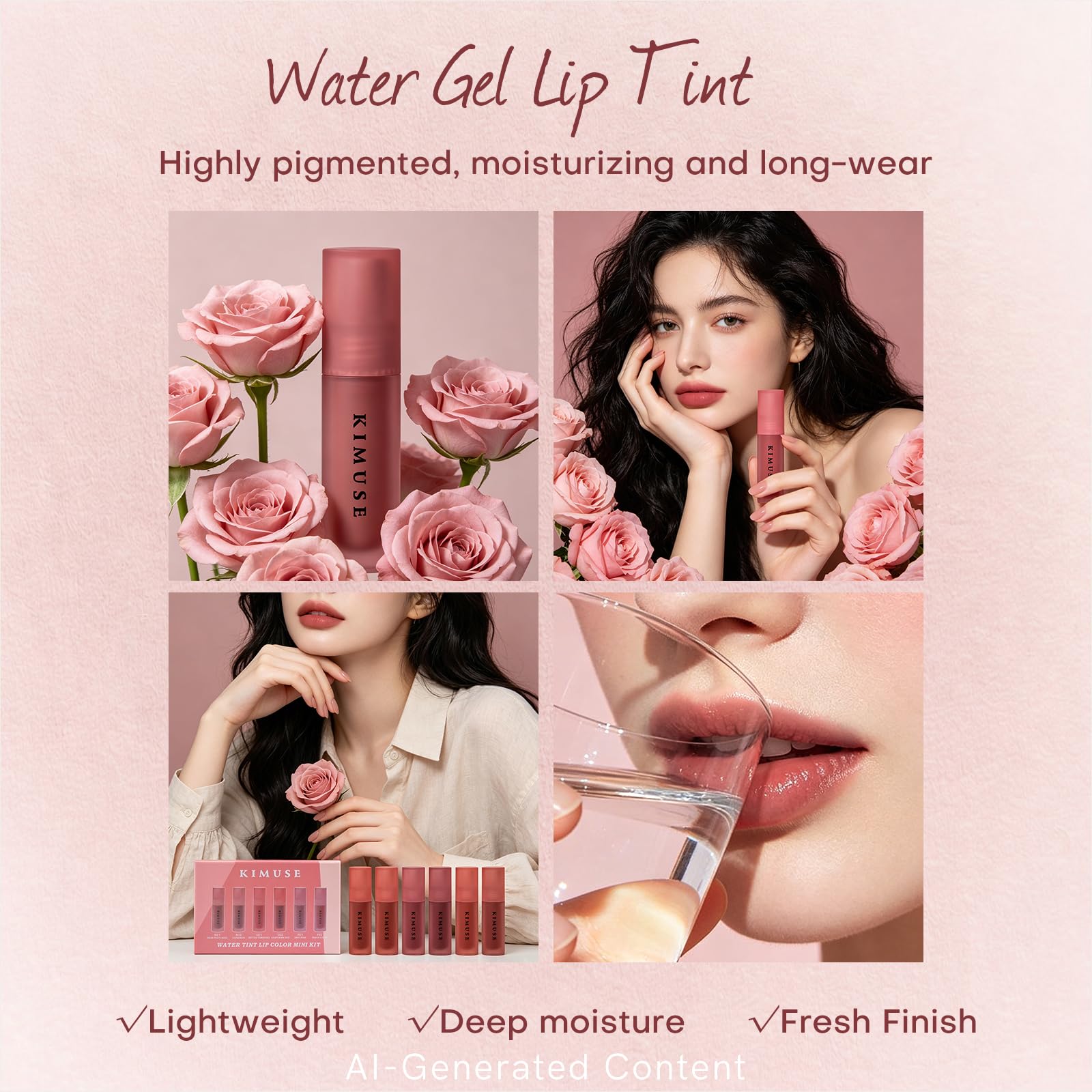 KIMUSE applicator close-up highlighting precision tip and smooth glide