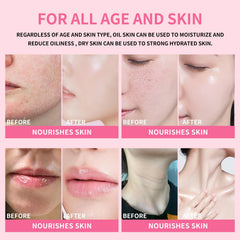 KIMUSE being applied under eye, gentle smoothing and priming effect