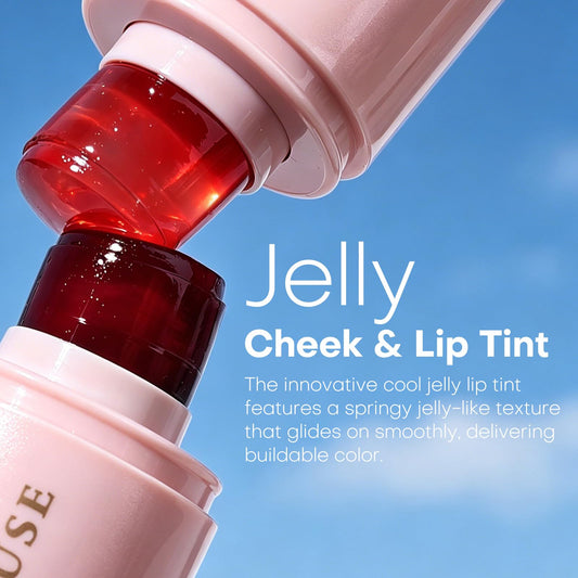 KIMUSE jelly texture close-up demonstrating smooth blendability