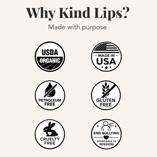 Kind Lips twin stick pair beside a coin showing compact size and convenience