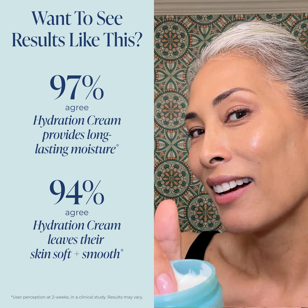 Kind Science cream on fingertip demonstrating easy application and absorption